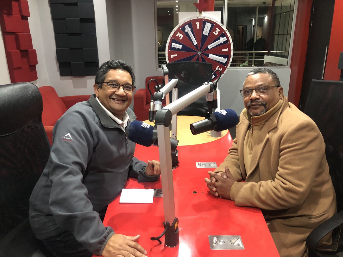 Brian Jeptha of the Safe Schools Provincial Office <a href="/WCEDnews/">WCEDNews</a> joined me in the studio <a href="/Tygerberg104fm/">Radio Tygerberg 104FM</a> to talk about the school safety plans on #Ekenmykind <a href="/WCED_Districts/">WCED_CD Districts</a> <a href="/DisesWced/">WCED_DISES</a> <a href="/WesternCapeGov/">Western Cape Gov</a> <a href="/DavidMaynier/">David Maynier</a>
