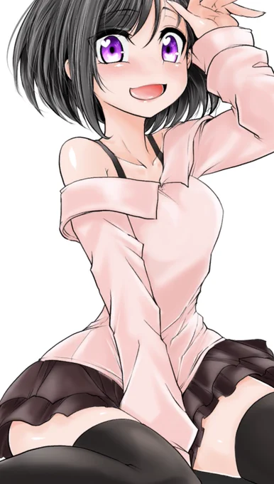 のん誕に乗るべき所で招き猫コンビがいい感じなので貼らせてください  #双子の死神に恋する話 #オリジナル