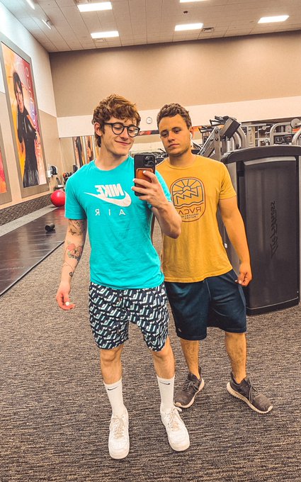 Anime Training arc resumes ft. My younger brother Aeden https://t.co/9pVSaPQTso