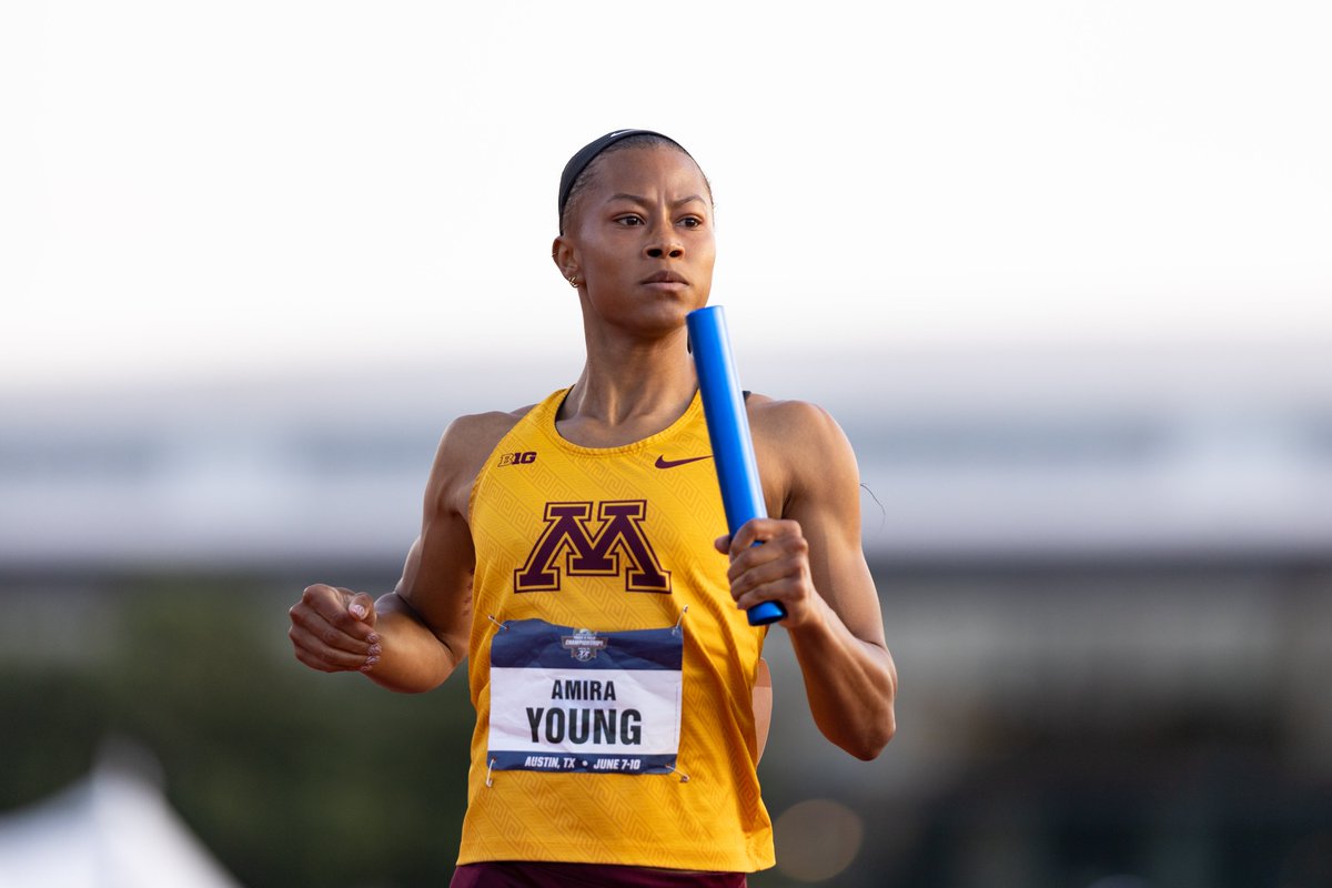 The greatest sprinter in Minnesota history... <a href="/amiraaa_y/">Mira</a> is the second-most decorated Gopher with eight All-America honors. Only Heather Dorniden (nine) has earned more honors at Minnesota. 👑〽️💛 #SkiUMah 

📰: z.umn.edu/mira23NCAAs