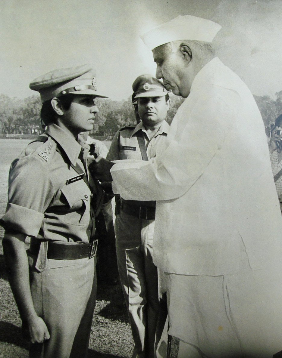 Indiagovin's tweet photo. #KiranBedi, #PPMG, #PNBB is an Indian social activist, former-tennis player who became the first woman in India to join the officer ranks of the #IndianPoliceService in 1972 and was the 24th #LieutenantGovernor of Puducherry from 28 May 2016 to 16 February 2021.
9 June 1949 https://t.co/JKOMOicJtZ