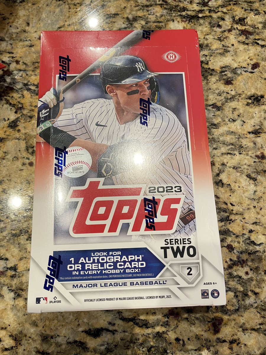 Roknowledge's tweet image. My streak of dud hobby boxes continues.  I just knew I’d end up with a relic card instead of an auto.  #TheHobby #ToppsSeries2 #Topps #baseballcards #MLB #Baseball