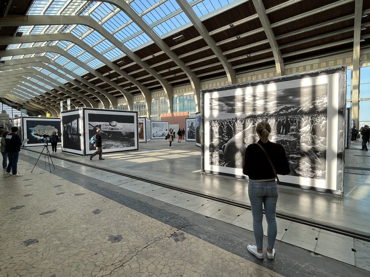 AvecMistler's tweet photo. Depuis hier et jusqu’au 25 août, dans le magnifique écrin de la @Cite_de_la_Mer, une exposition dédiée à la mer réunit trois photographes de rang mondial : Yann Arthus-Bertrand, Sebastião Salvador et Jean Gaumy. Superbe ! https://t.co/tKykoPaa5T