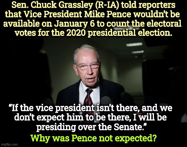 @ChuckGrassley Chuck Chuck Chuck

You're next.

Time to #EndCitizensUnited 
#NoFairnessDoctrineNoTruth 
#SeditionHasConsequences 
#EnforceThe14thAmendment 
#TraitorsSupportTraitorTrump 
#TraitorTrump 
#ArrestGrassleyNow