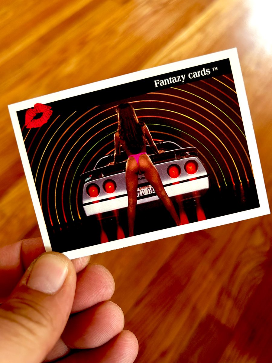 Vintage ladies • vintage custom cars • #SummerVibes Grab a pack in our machine at Flamingo Vintage! #detroitlandvending #Detroit #TradingCards