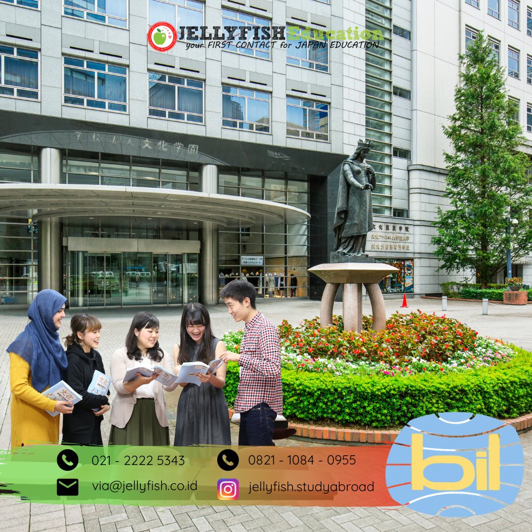 Jellyfish_INA's tweet photo. ‼FUNFACT‼ minasan tau gak sih kalau Bunka Institute of Language adalah salah satu sekolah bahasa di Jepang yang cuma buka 2 kali pendaftaran dalam setahun di intake April dan Oktober...? Jadi buat yang mau mendaftar harus lebih pinter nih nyesuain timeline persiapannya 😮‍💨💨 https://t.co/Oufzhe2p24
