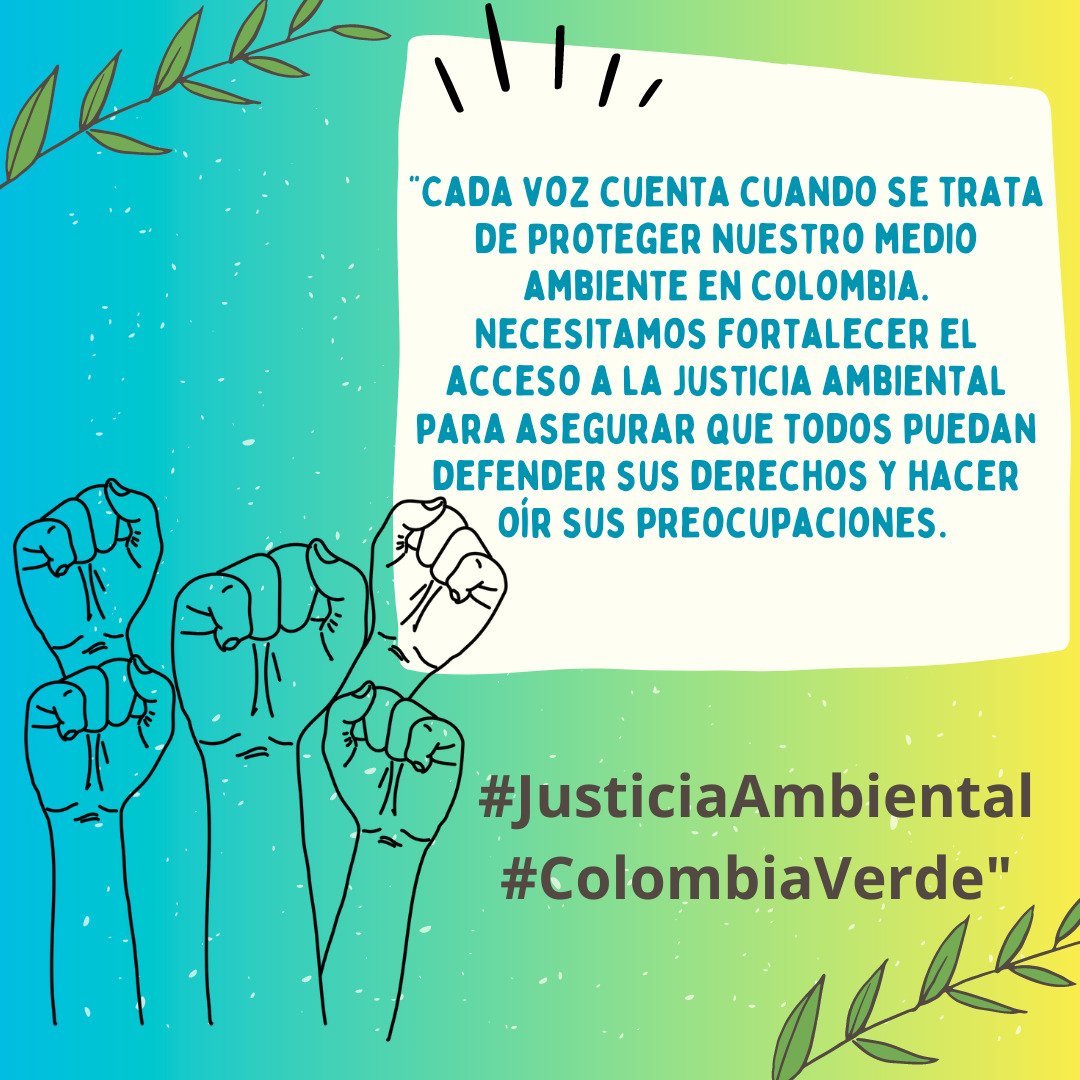 AcuerdoE's tweet photo. #JusticiaAmbiental
#ColombiaVerde🍃 https://t.co/WpEWNFEGHc