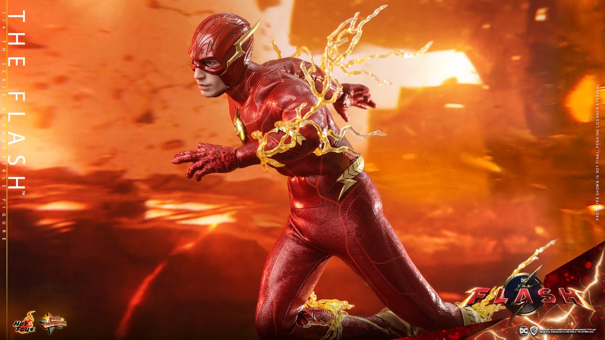 hottoysofficial's tweet image. #HotToys 1/6th scale #TheFlash figure (Special Edition) from #TheFlashMovie  is available for pre-order now! bit.ly/43KI7dr