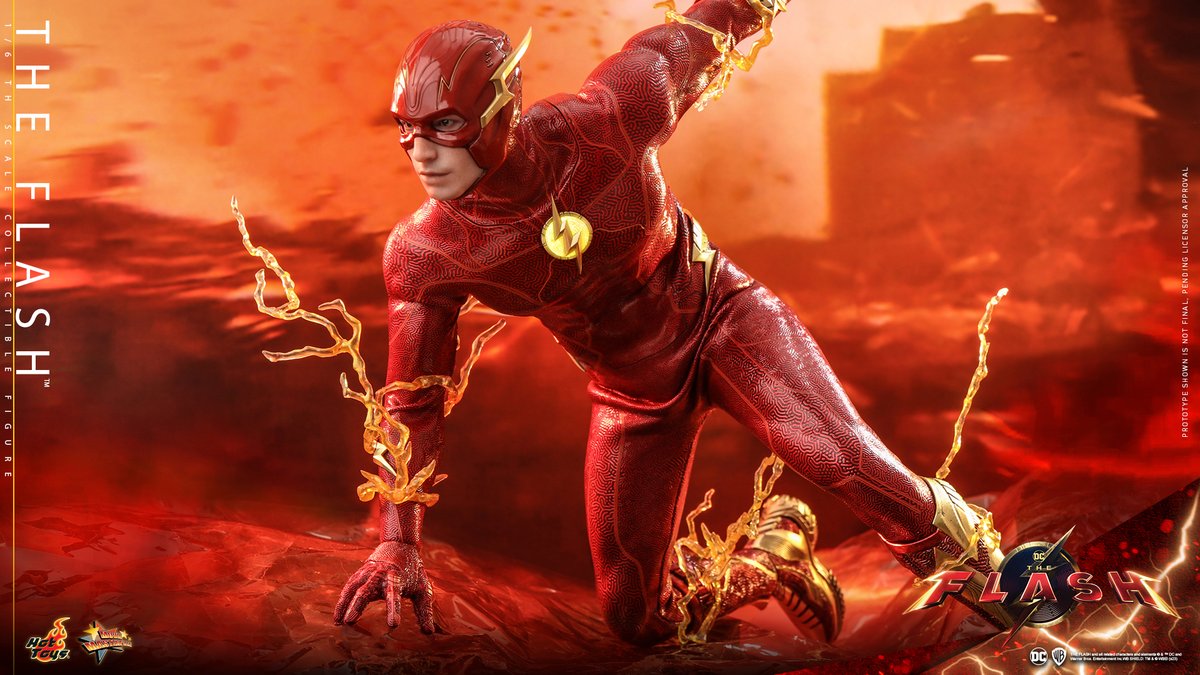 hottoysofficial's tweet image. #HotToys 1/6th scale #TheFlash figure (Special Edition) from #TheFlashMovie  is available for pre-order now! bit.ly/43KI7dr
