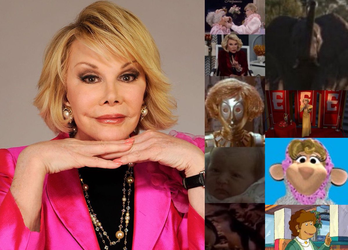 Jake with the Ob on Twitter "Remembering Joan Rivers. JoanRivers"