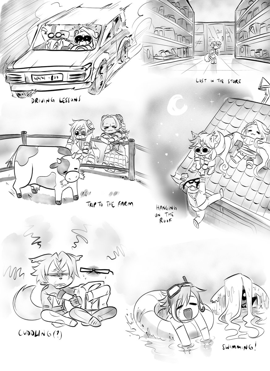 ANemurou's tweet photo. The fruits of tonight's Scenario Prompt Art Stream~!
#Artmity #ArtCaec #SiannArt #Artsi #ArtThouRomeo https://t.co/dSW3oDP9kR