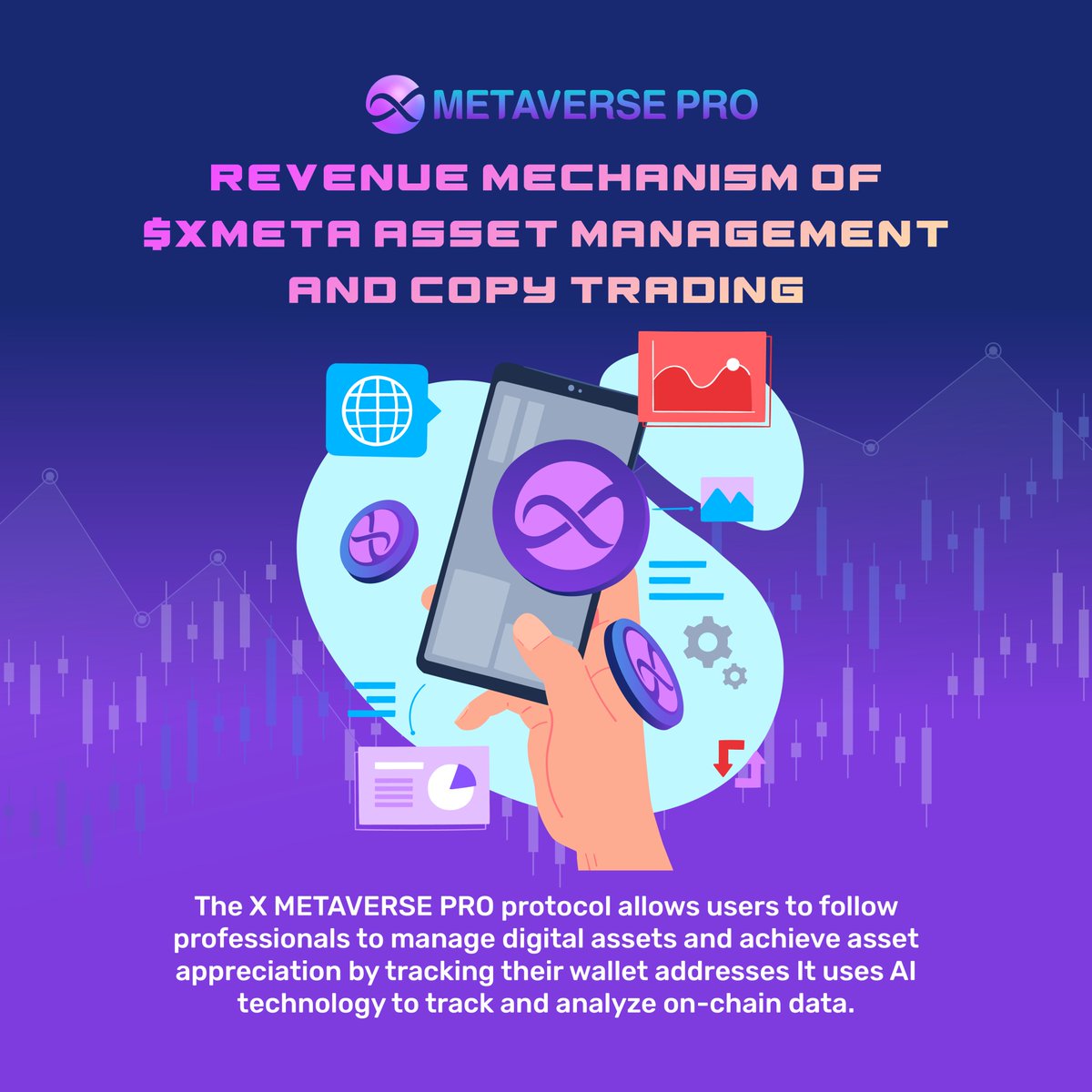 XMetaverse_Pro's tweet photo. Take Your Investments to the Next Level! Discover the Revenue Mechanism of xMeta in Asset Management and Copy Trading. 

Don't Miss Out! Visit https://t.co/L1dTqjDyZR Now! 🚀💼

#xmetaversepro #xmetadefi #xmetaexchange #xmetaworld #xmetaverse #xmetaverseplatform https://t.co/ki1jIP2AHu
