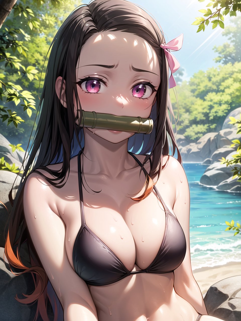 nezuko bikini