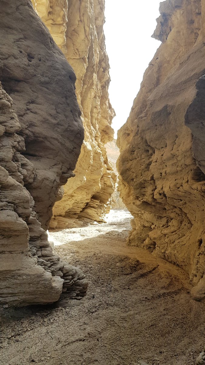 Fieldwork at the Dead Sea. Discovering a new creek in a wonderful site tracking for #climatechange and #Monsoon variability on relation to #GlobalWarming
