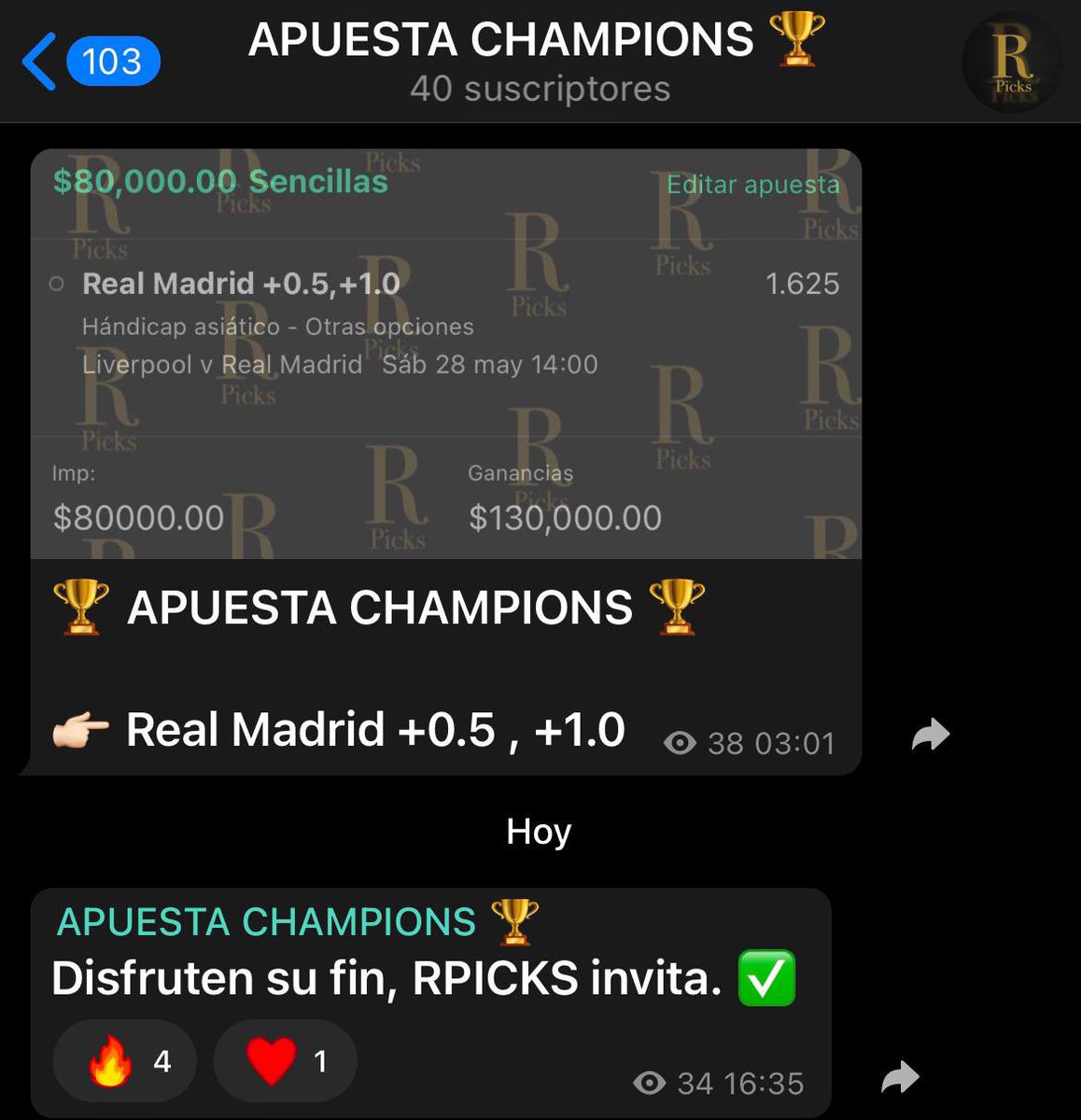 R PICKS (Tipster) tweet media