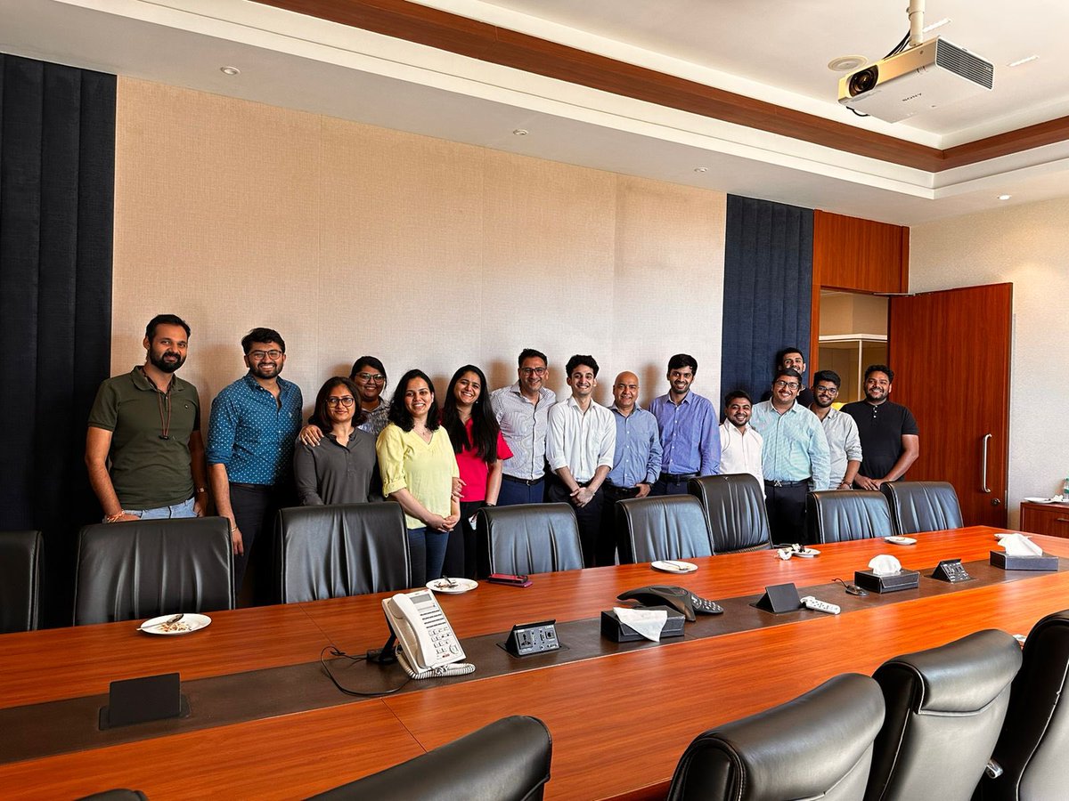 <a href="/IvyCapVentures/">IvyCap Ventures</a> team in Mumbai ! Lots of action stored ahead. <a href="/vikramgupta70/">Vikram Gupta</a>