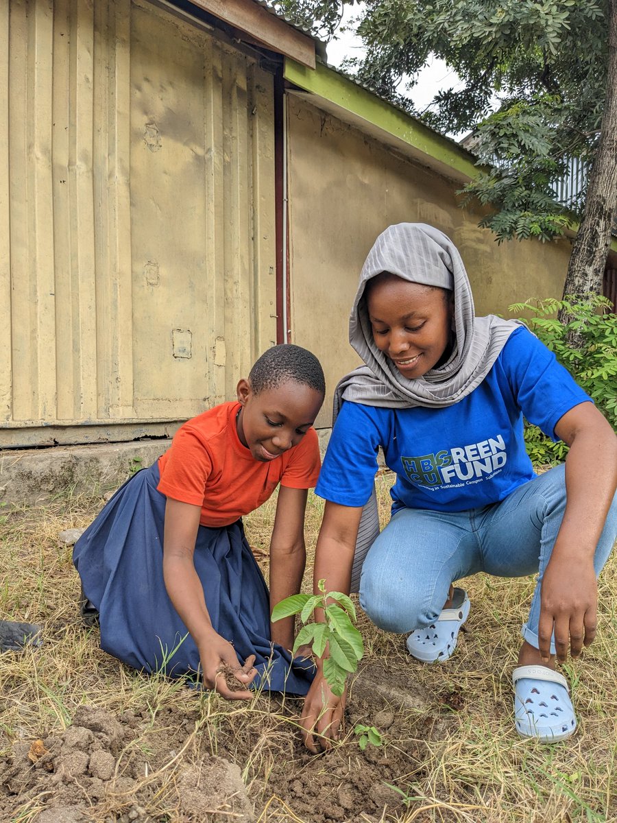 Proud to share the incredible achievements of my team at Shekilango Primary School! Thanks to the HBCU Green Fund, we planted trees and launched an environmental club. Together, we're making a lasting impact for a greener future. 🌳🌍 #EnvironmentalChange @HBCUGreenFund