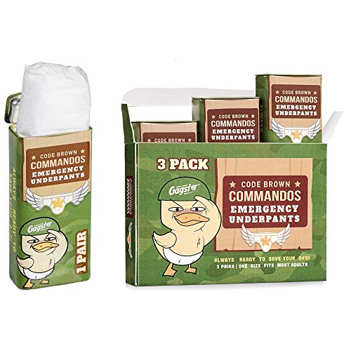 Gagster Emergency Underpants Gag Gift in A Can 3 Pairs - Instant Underwear in Compact Tin Container - White Elephant Gift... - amazon.com/dp/B07PK5MSVX?… #inappropriate #gift #giftsforhim #offensivegifts #giftshop