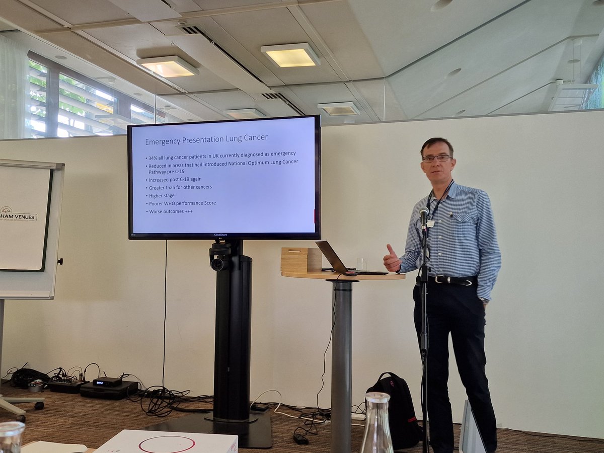 RespiratoryACPs's tweet photo. Our second session was an excellent case based discussion on lung cancer emergencies from Professor Bennett at UHL. 

@LungDocBenno #respisbest #RACPN23 https://t.co/nEZbw5DkaZ