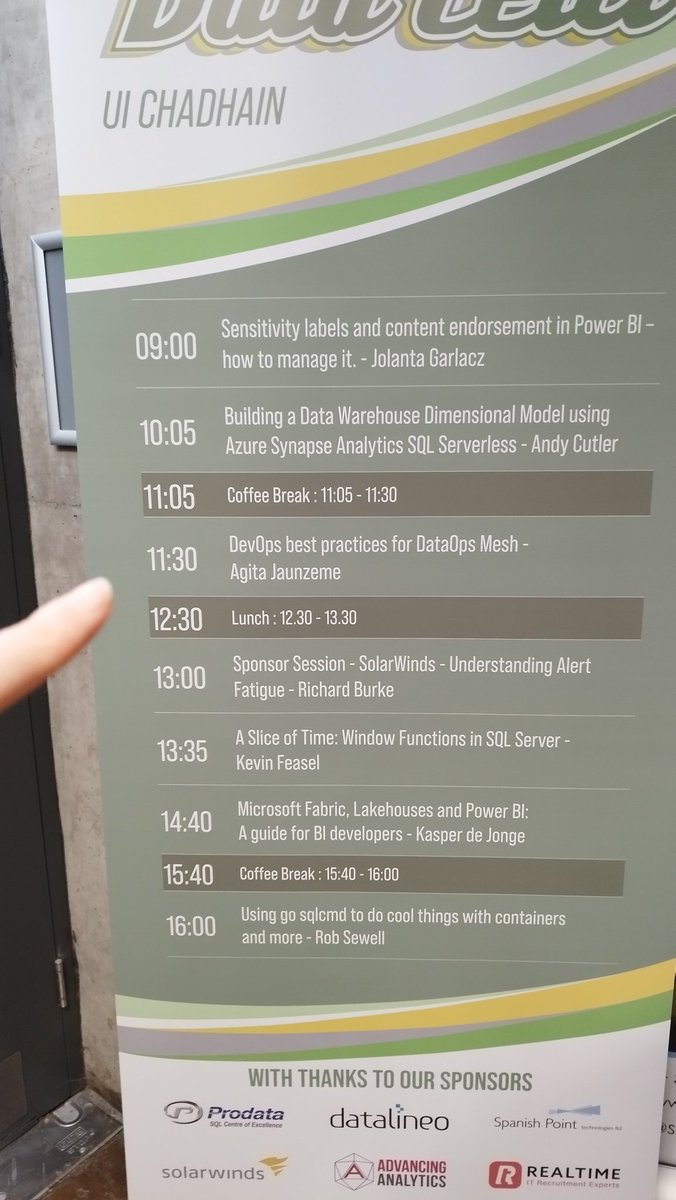 Agi (@zverulacis) on Twitter photo #DataCeili 
🕦 11:30 
📍Trinity College
🚪Room 4 
💥 #DataMesh #DataCeili 
🕦 11:30 
📍Trinity College
🚪Room 4 
💥 #DataMesh
