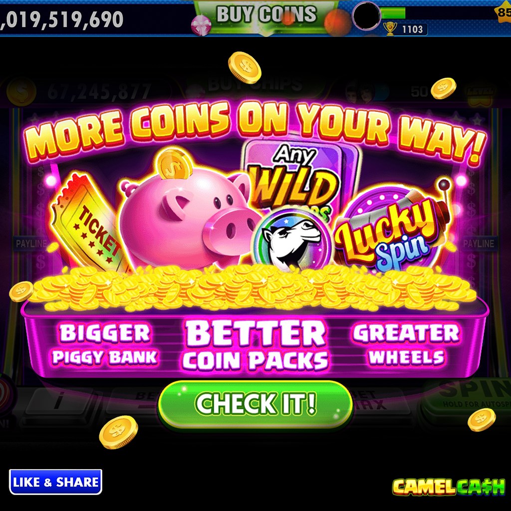 MORE COINS : ON THE WAY 📷📷

DAILY REWARDS - camelcashgame.com/offers/1538039…

Isn’t it amazing? We know it’s 📷

.
.
.
.

#casinogames #casino #onlinecasino #slots #roulette #jackpot #casinolife #casinos #slotgames #onlineslots #casinoonline #livecasino #casinotime #casinoslots