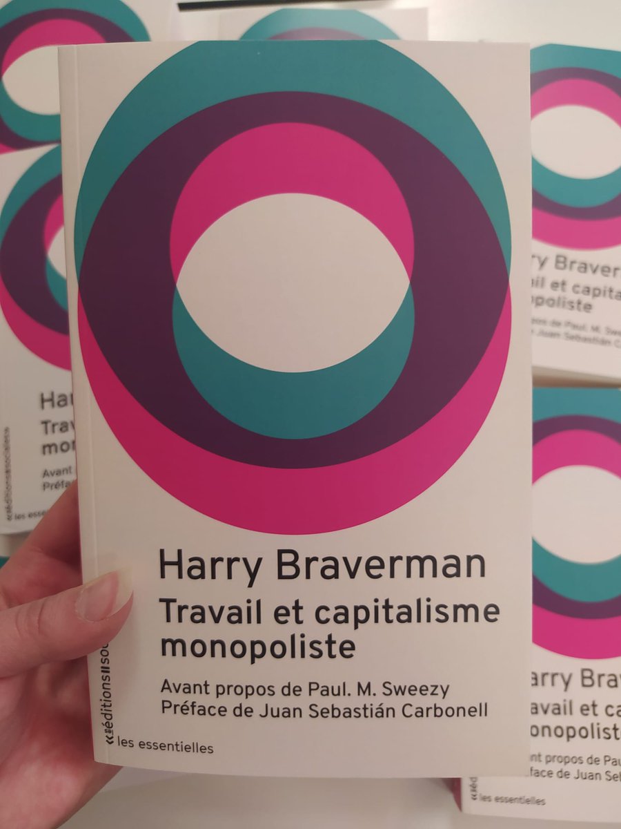 SORTIE DU JOUR

La nouvelle édition de "Travail et capitalisme monopoliste" d'Harry Braverman sort aujourd'hui en librairie ! 

Elle est accompagnée de 2 textes de Braverman inédits en français et d'une préface de Juan Sebastian Carbonell.

+ d'infos : urlz.fr/m8PZ