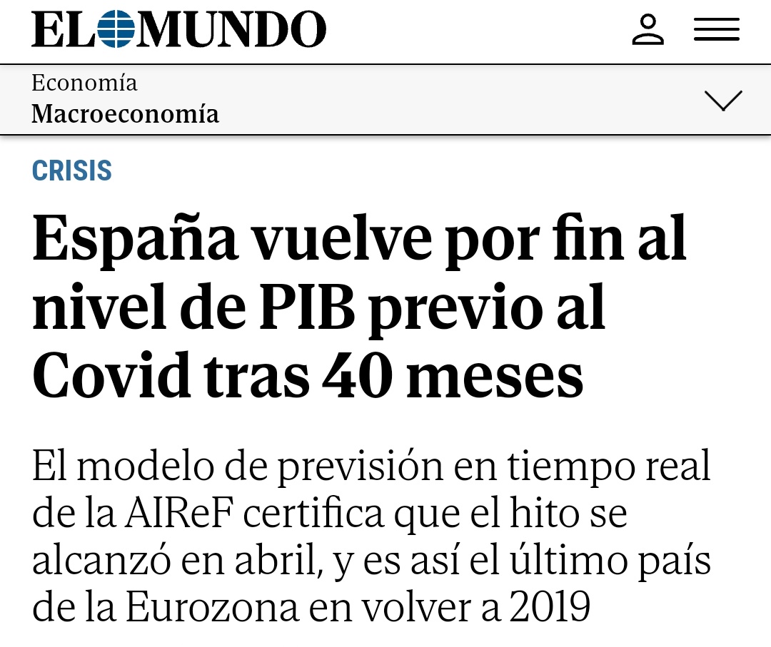 dchopenawer's tweet photo. Si esto fuese una carrera la moto española habría sido la última de Europa en cruzar la línea de meta. 

En estos 40 meses Irlanda ha crecido un 30%. Nosotros acabamos de llegar al PIB de febrero de 2020.

Enhorabuena. https://t.co/VAosTZvTCF