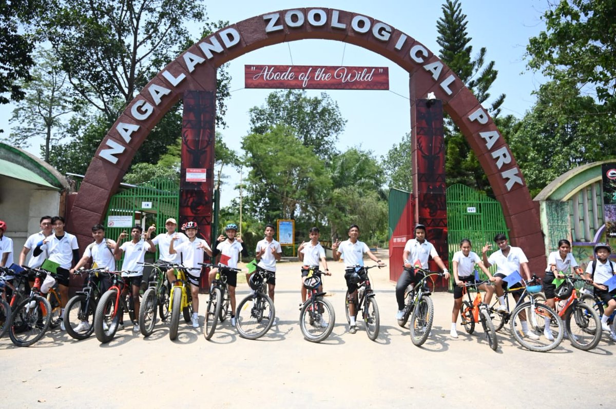 On the occasion of World Bicycle Day, a Bicycle Awareness Rally was organized by the Yuva Tourism Club of the Livingstone Foundation International.(1/3)
#WorldBicycleDay