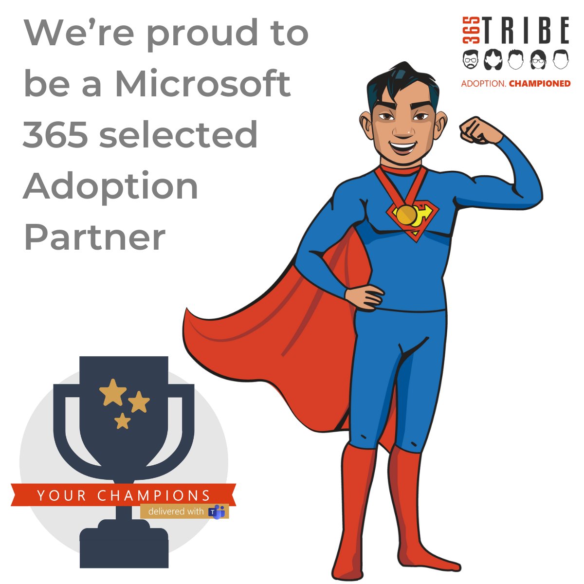 As an M365 adoption partner, we're proud to be recognised for our expertise in driving successful M365 adoption and helping businesses thrive in the digital era. 
buff.ly/3WRV0j0 

#365Tribe #DigitalChampions #YourChampions #Microsoft365 #M365 #ChangeandAdoption