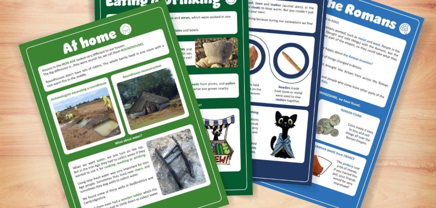 Calling all kids (and big kids!) Discover the archaeology of National Highways @A428Cat with our brand new home learning pack. Created for home educators, it's the perfect mix of making, doing, thinking and playing #A428BlackCat Download the pack HERE: buff.ly/3J0zuTt