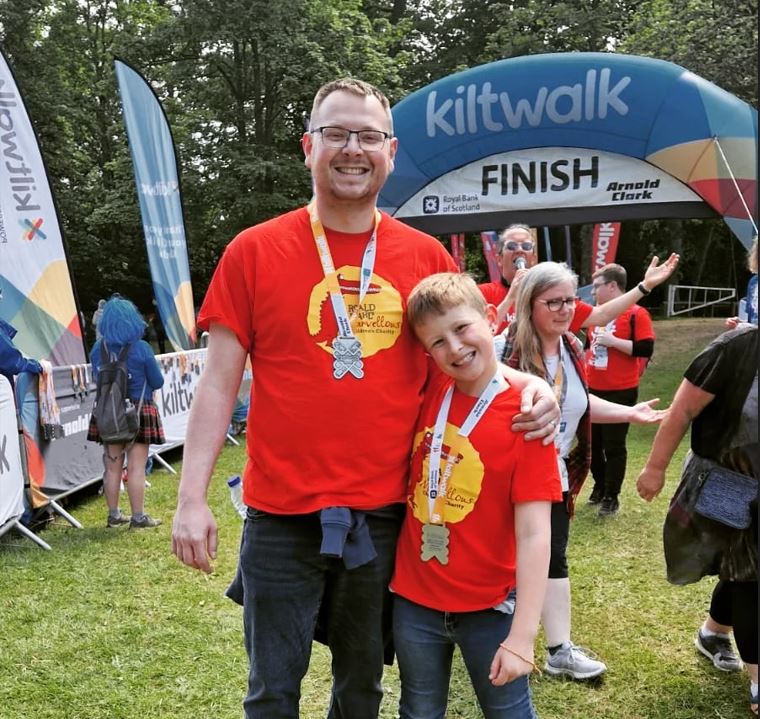 Fundraiser Friday 🎉⁠
Jack's sister Mia is supported by a Roald Dahl Nurse. Last weekend, Jack completed the Kiltwalk, raising a marvellous £1000! A big thank you to Jack for his incredible achievement.
#DoSomethingMarvellous #FundraiserFriday