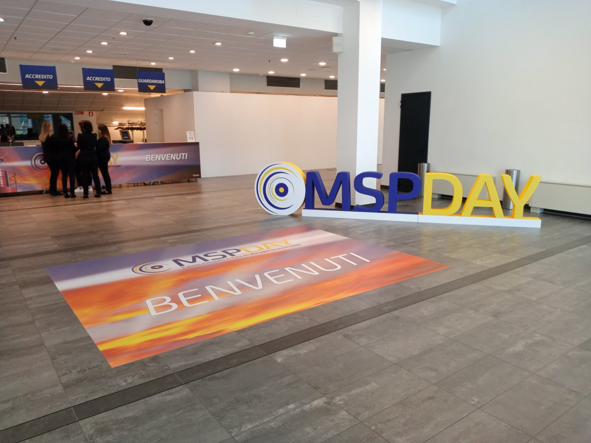 AretekIT's tweet photo. MSP Day 2023: prima giornata molto intensa ma interessante!
MSP Day 2023: busy but interesting first day!
#MSPDay #riccione #aretek #AnyDesk https://t.co/jps0mA67tg