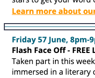 writers_hq's tweet photo. Just casually rewriting the calendar as we know it, one WHQ email at a time. June's gonna be a long one, lads, but at least you'll have more time to smash your #WriteGoals. Silver linings and all that. https://t.co/TcvxzU7t85