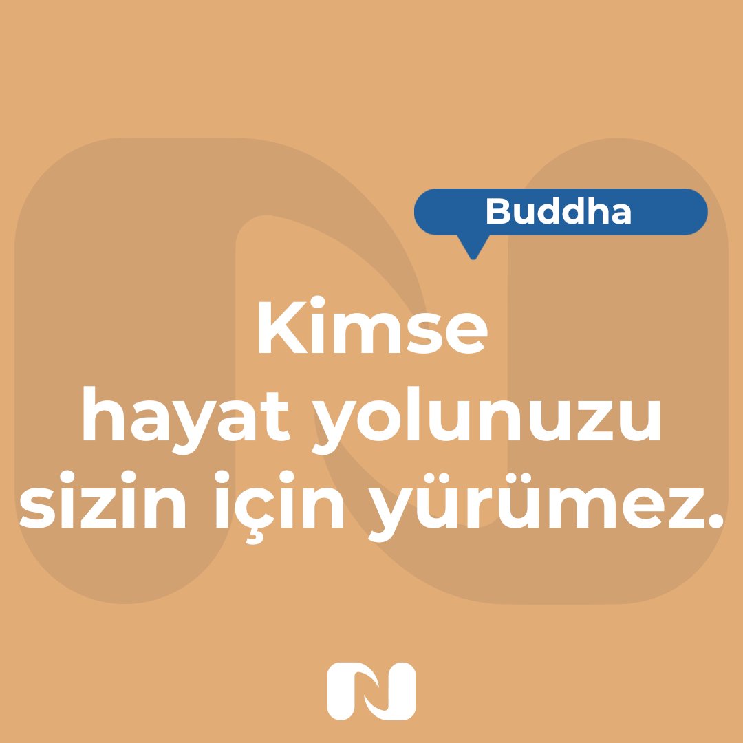 Bizi kendimizden başka kimse kurtaramaz.Hepimiz kendi yolumuzu kendimiz yürümek zorundayız.

#tuvao #motivasyon #başarı #Buddha #kişiselgelişim