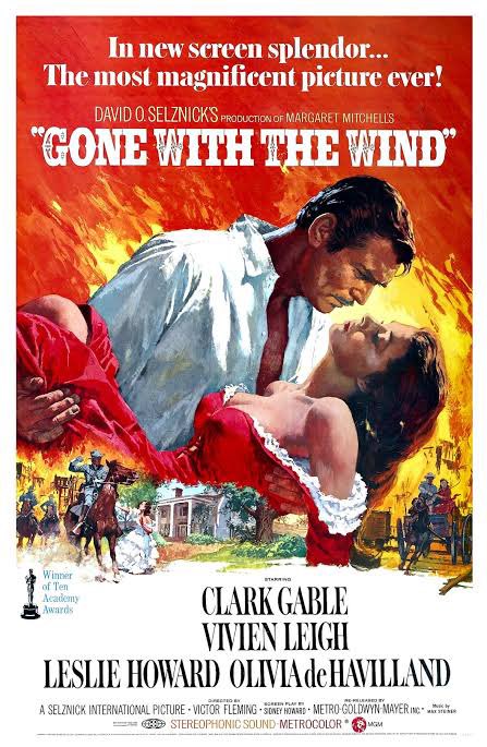 #Letterboxd’s ‘AFI 100 Years 100 Movies’ season continues. 

#NowWatching #ClarkGable and #VivienLeigh in #VictorFleming’s #GoneWithTheWind 🍿