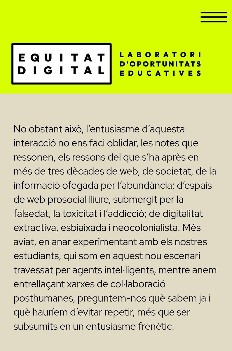 FerrarelliM's tweet image. #Recomiendo esta gran síntesis de @JulianaR71 s las tensiones y debates en torno a la IA generativa en educación: justicia epistémica, acceso, creatividad humana, alfabetismos e imaginación pedagógica como ejes para pensar los nuevos territorios que se abre la IA
cc @cscolari
