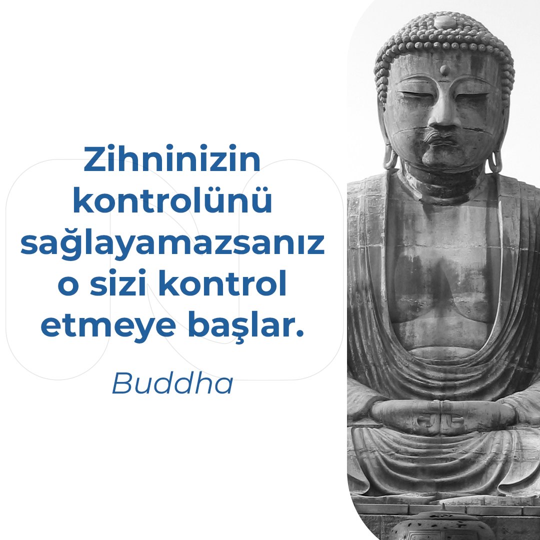 Sağlıklı olabilmek,gerçek mutluluğa ulaşabilmek ve huzuru bulabilmek için zihninizi kontrol edebilmelisiniz. Kontrol edemediğiniz bir zihin sizi kendi karanlığına çeker ve bilgeliğe ulaşmanızı engeller.

#tuvao #motivasyon #başarı #Buddha #kişiselgelişim
