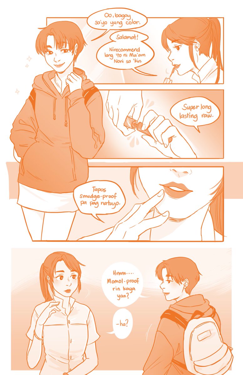krynl_'s tweet photo. Reposting colorized relic from Uwian Anthology because why not, it's #PRIDE

#HappyPride2023 🏳️‍🌈✨💐 Chin up, mga baks! https://t.co/pDvtfDqzny