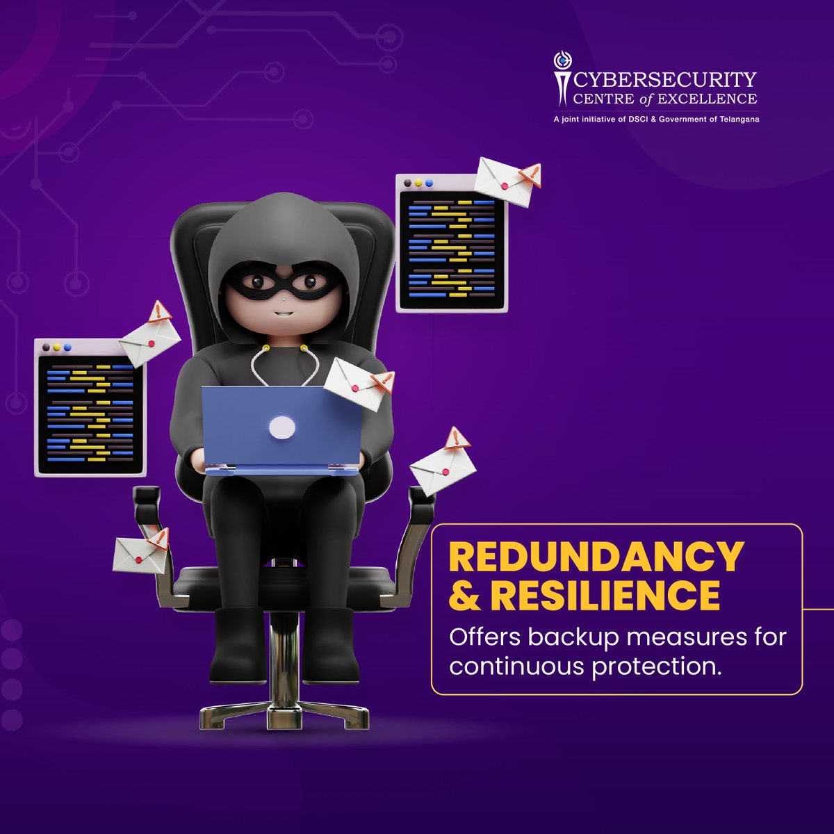 ccoe_hyd's tweet image. #CyberInsights

Ensuring robust security measures is paramount in protecting the digital realm.

In order to establish a fortified cybersecurity framework, it becomes imperative to embed security at the very core.

Follow CCoE for more such updates.