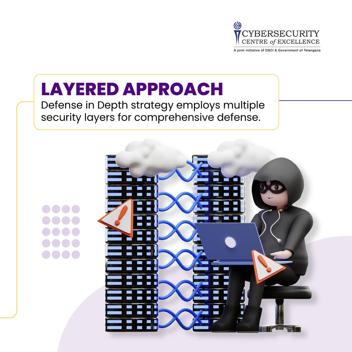 ccoe_hyd's tweet image. #CyberInsights

Ensuring robust security measures is paramount in protecting the digital realm.

In order to establish a fortified cybersecurity framework, it becomes imperative to embed security at the very core.

Follow CCoE for more such updates.