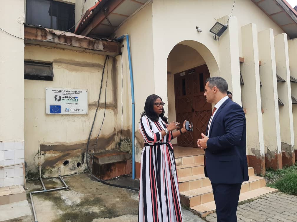 wotclef's tweet photo. ATIPSOM Nigeria/FIIAPP TEAM COMMENDS WOTCLEF The ATIPSOM Nigeria/FIIAPP Team Lead, Mr. Federico Millan Maricalva paid a supervisory visit to WOTCLEF Shelter to access the impact of support to Victims of Trafficking and Smuggled Migrants 1/2
#fiiapp #nactal #naptip https://t.co/OhmlXgjMCk