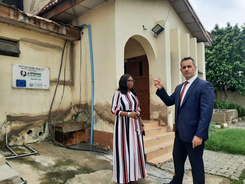 wotclef's tweet photo. ATIPSOM Nigeria/FIIAPP TEAM COMMENDS WOTCLEF The ATIPSOM Nigeria/FIIAPP Team Lead, Mr. Federico Millan Maricalva paid a supervisory visit to WOTCLEF Shelter to access the impact of support to Victims of Trafficking and Smuggled Migrants 1/2
#fiiapp #nactal #naptip https://t.co/OhmlXgjMCk