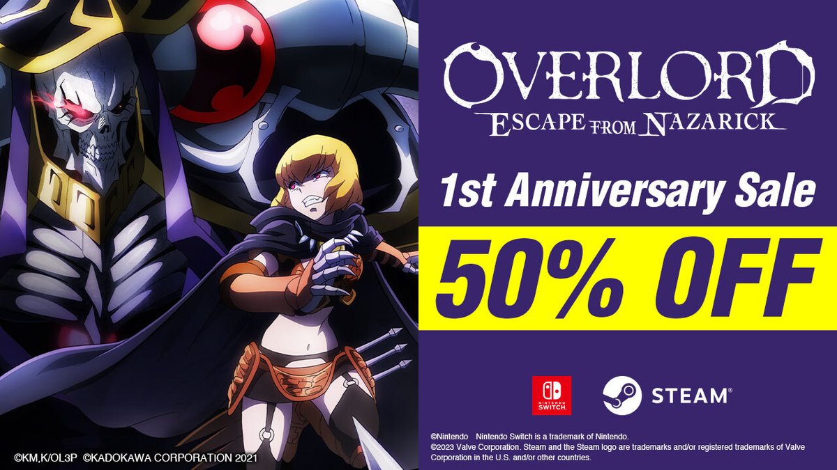  OVERLORD: ESCAPE FROM NAZARICK - Switch : Video Games