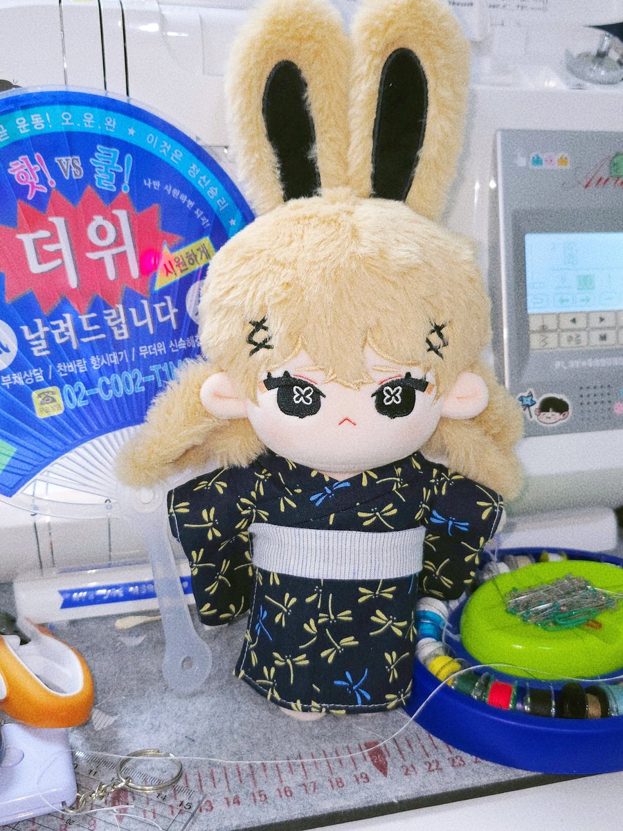 🩷15m, 20cm 솜인형 유카타🩷
만드는 과정
blog.naver.com/pixelcloset/22…