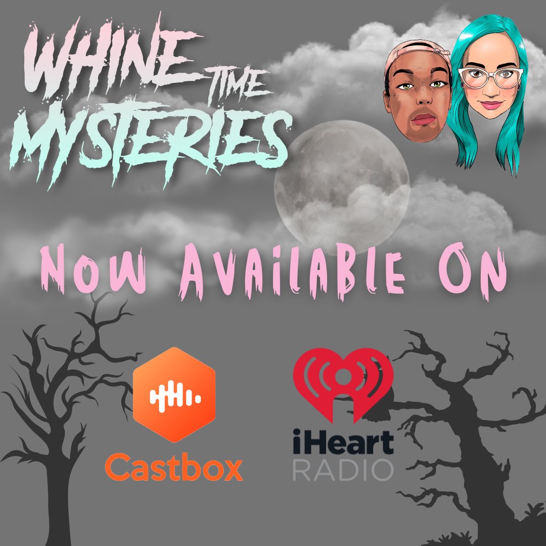 Whinetimemyste2's tweet photo. Exciting News Mungbeans! You can now listen to our podcast for free on iHeart Radio and Castbox! 

Be sure to click our linktree on our page to find all the links, as well as an updated link for Spotify! 

#whinetimemysteries #podcast https://t.co/bqgNxhm4HN