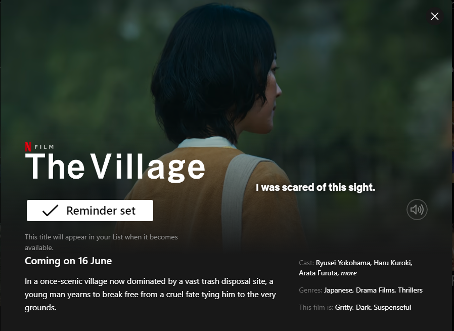 So happy that it will available globally!!

#ヴィレッジ #TheVillage
#横浜流星 #YokohamaRyusei 
#藤井道人 #FujiiMichihito