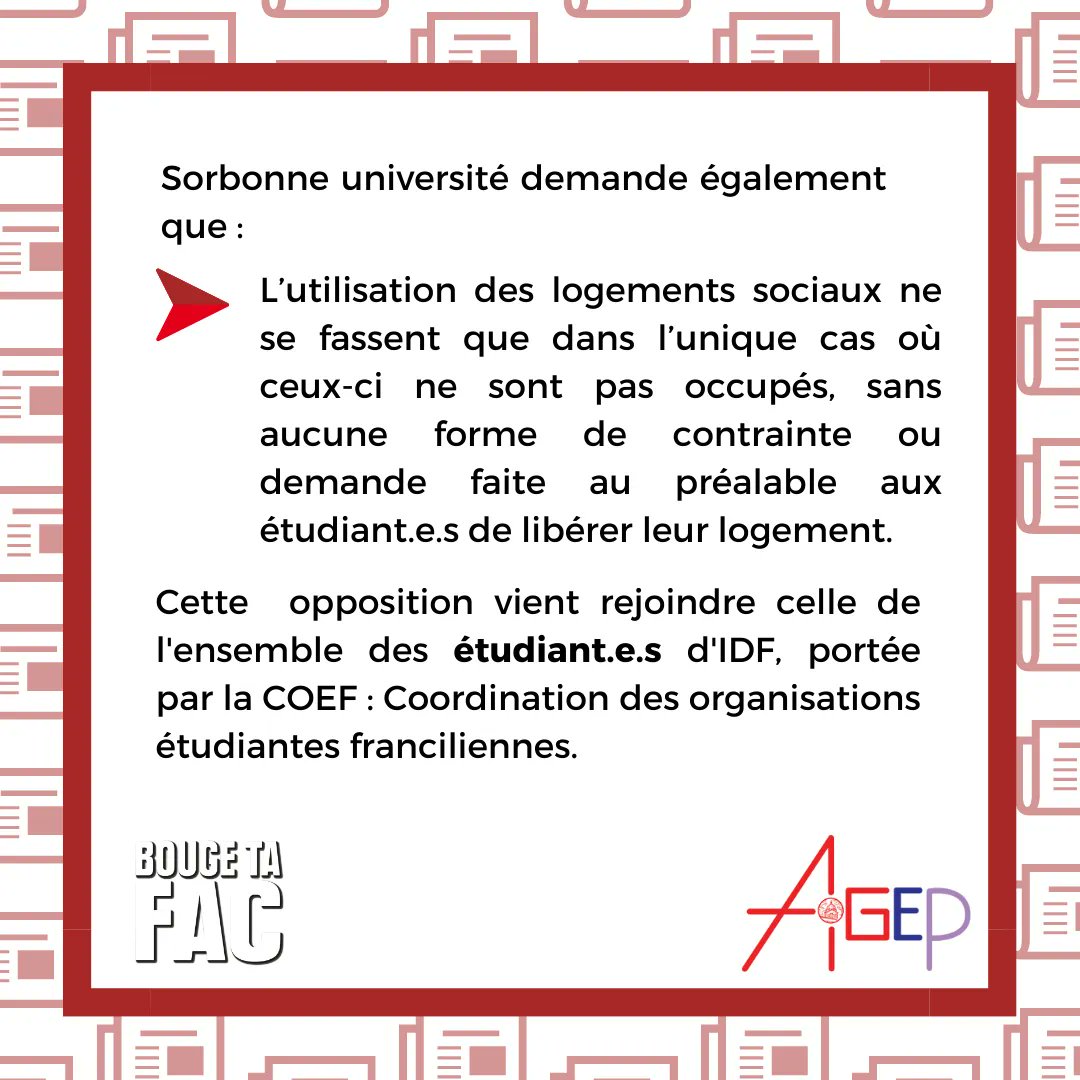 AGEP: Association Générale des ÉtudiantEs de Paris tweet media