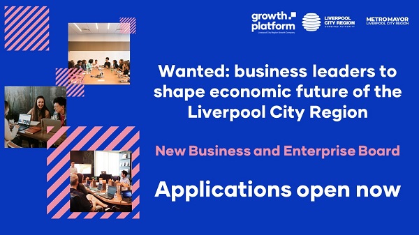 Growth Platform (@growthplatform_) on Twitter photo Wanted - business leaders to shape economic future of the Liverpool City Region
<a href="/LpoolCityRegion/">Liverpool City Region</a> is seeking recognised business leaders in their sector to volunteer their expertise and time as members of the new Business and Enterprise Board. ow.ly/frGf50Ollth Wanted - business leaders to shape economic future of the Liverpool City Region
<a href="/LpoolCityRegion/">Liverpool City Region</a> is seeking recognised business leaders in their sector to volunteer their expertise and time as members of the new Business and Enterprise Board. ow.ly/frGf50Ollth