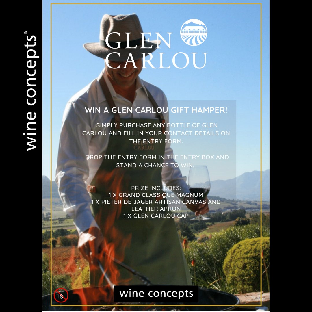 wineconceptsSA's tweet photo. @glencarlou tasting today!! Glen Carlou wines are on promotion for the month of June. Buy any bottle of Glen Carlou wines and stand a chance to win a magnum as well as some designer accessories!
#wine #lovewine #wineconceptsnewlands #winetasting #winepromo https://t.co/8Uo6y5EUaC