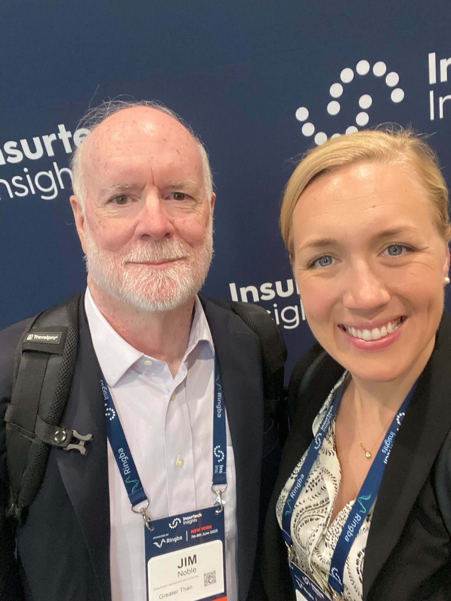 Thank you @ITI_Insurtech for inviting Greater Than to deliver a showcase presentation on stage at the Javits Center, New York yesterday! 
We’re looking forward to next year already 😊 

#insurtechinsights #insurtech #insurance #ai #crashprobability #climateimpact  #seethefuture